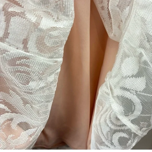 LASULA Lace Mini Dress Ruffle Hem Plus size 22 ASOS New With Tags UK26 - Picture 5 of 8